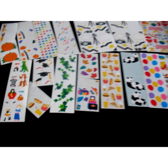 Mrs. Grossman Lot Stickers, 8 block, 23 modules Panda, Vines, Halloween, Pets - Picture 1 of 6